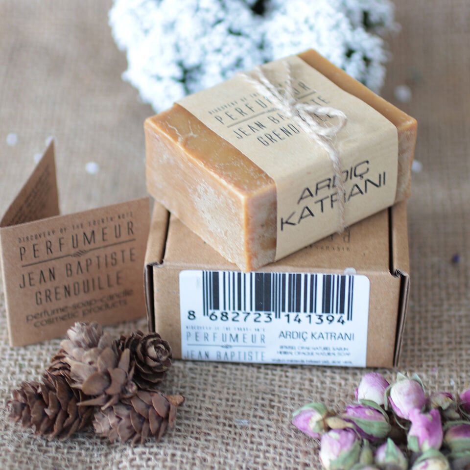 Jean Baptiste Grenouille 100 gr Bitkisel Opak Sabun Ardıç Katranı