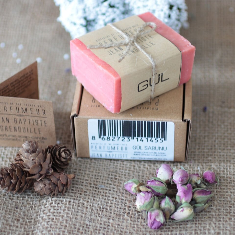 Jean Baptiste Grenouille 100 gr Bitkisel Opak Sabun Gül