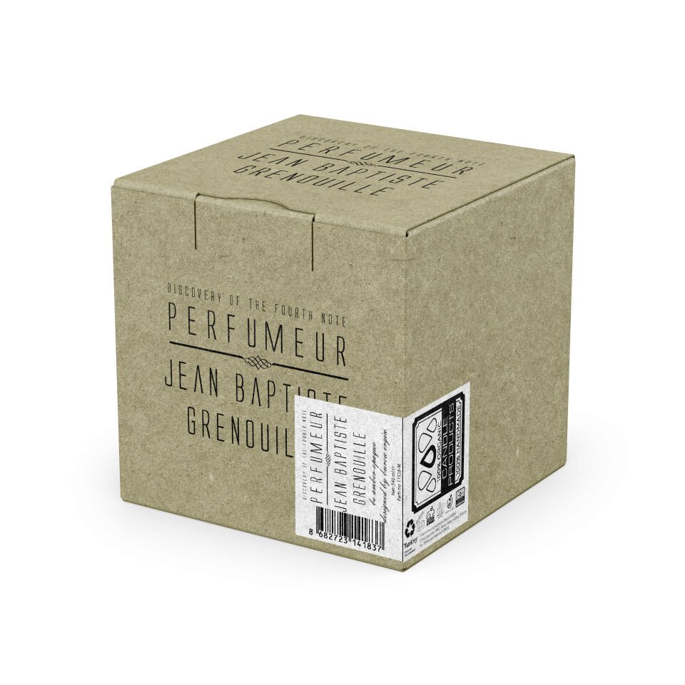 Jean Baptiste Grenouille 340 ml Designed By BE Dekoratif Opak Mum Be Amber