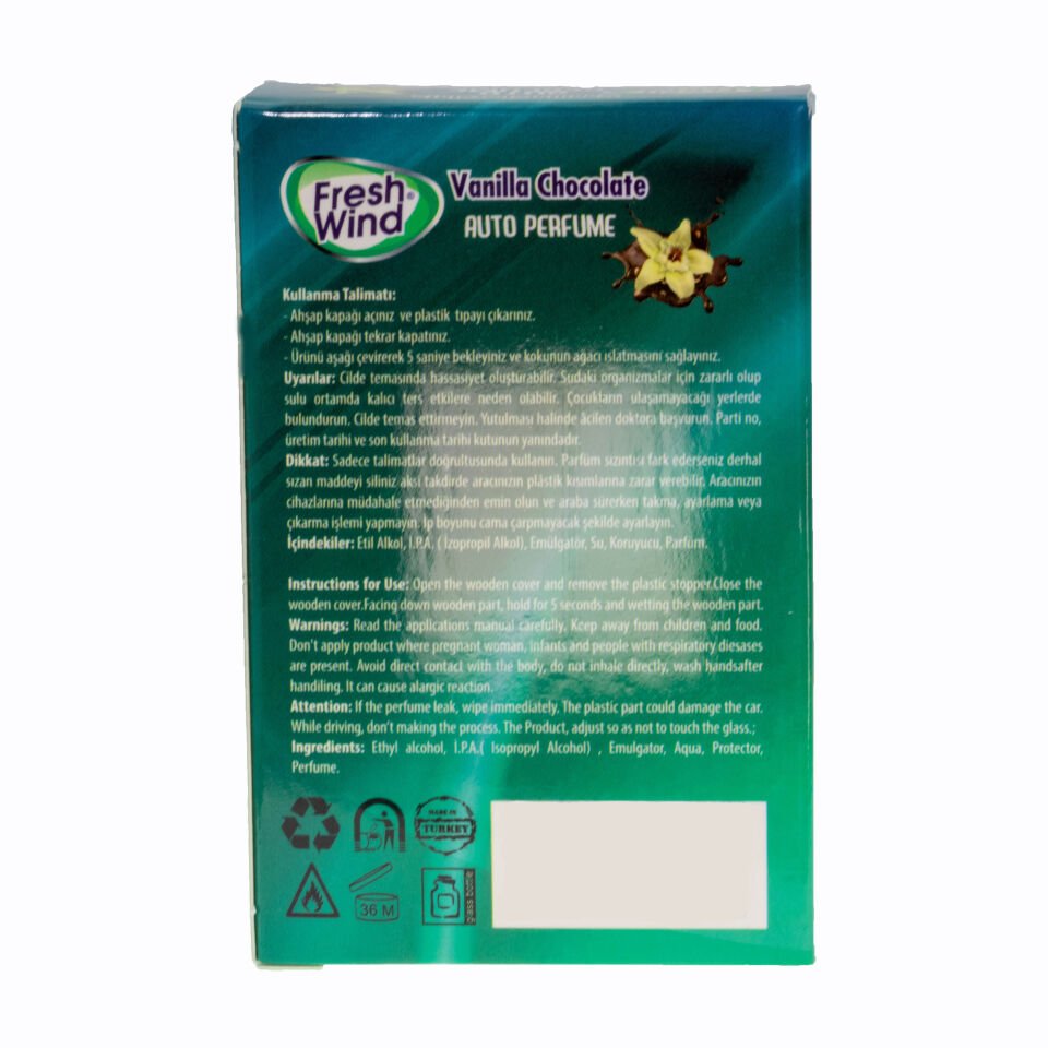 8 ml Vanilla Chocolate Araba Kokusu