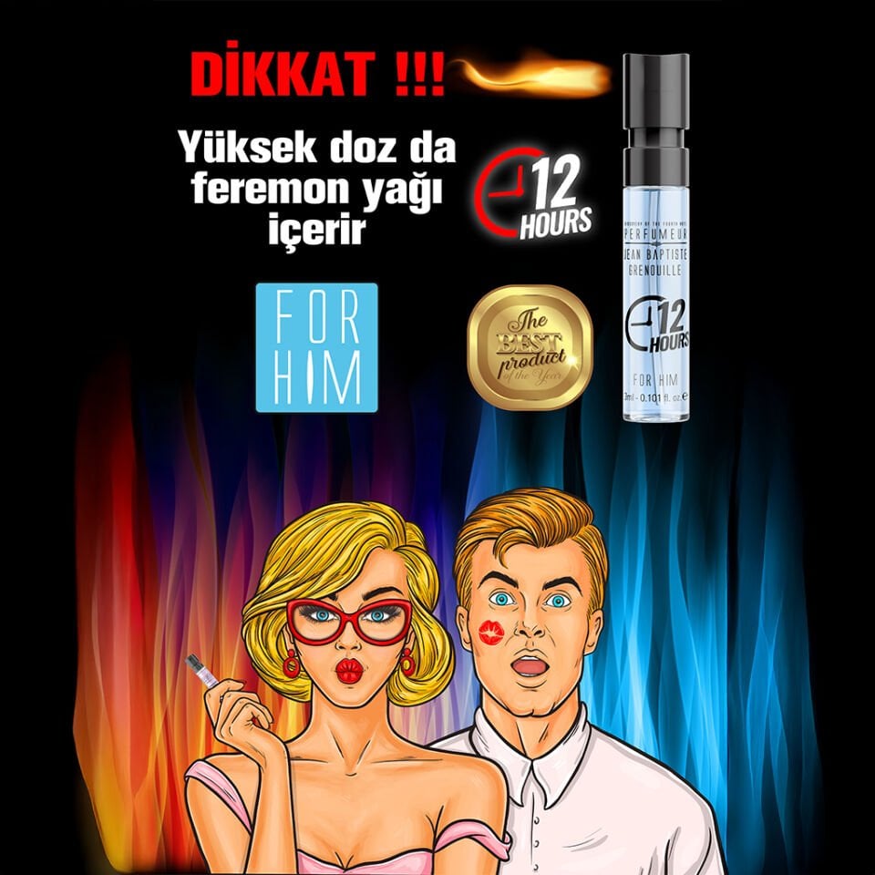 Jean Baptiste Grenouille 3 ml Erkek Feromon Parfüm 2023 Edition