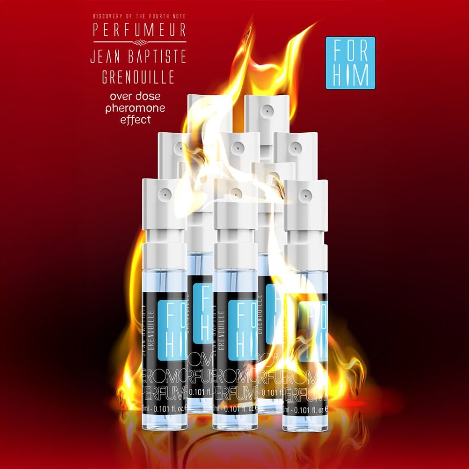 Jean Baptiste Grenouille 3 ml x 10 adet Erkek Feromon Parfüm 2023 Edition