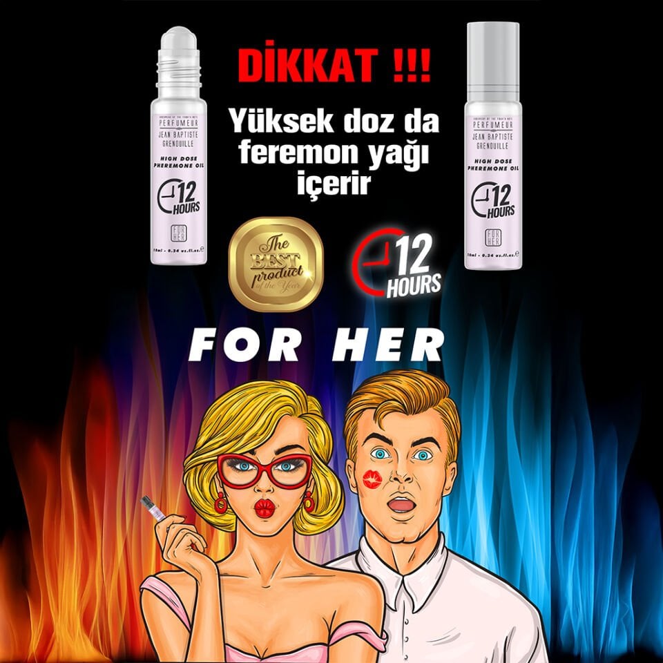 Jean Baptiste Grenouille 10 ml Kadın Roll-on Feromon Parfüm Yağı 2023 Edition