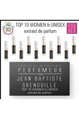 Jean Baptiste Grenouille 3 ml x 10 adet for Women 2022-2023 Top10 Parfüm Seti Lüks Paket