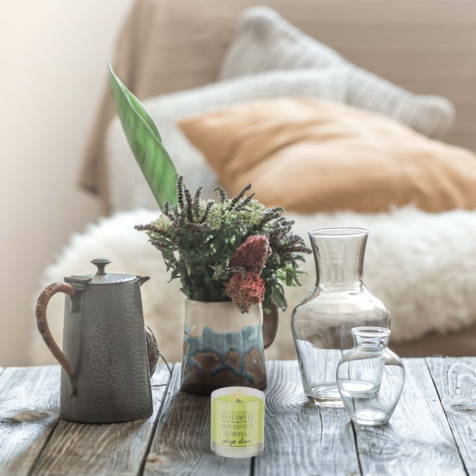 Jean Baptiste Grenouille 60 ml Dekoratif Şeffaf Mum Deep Love