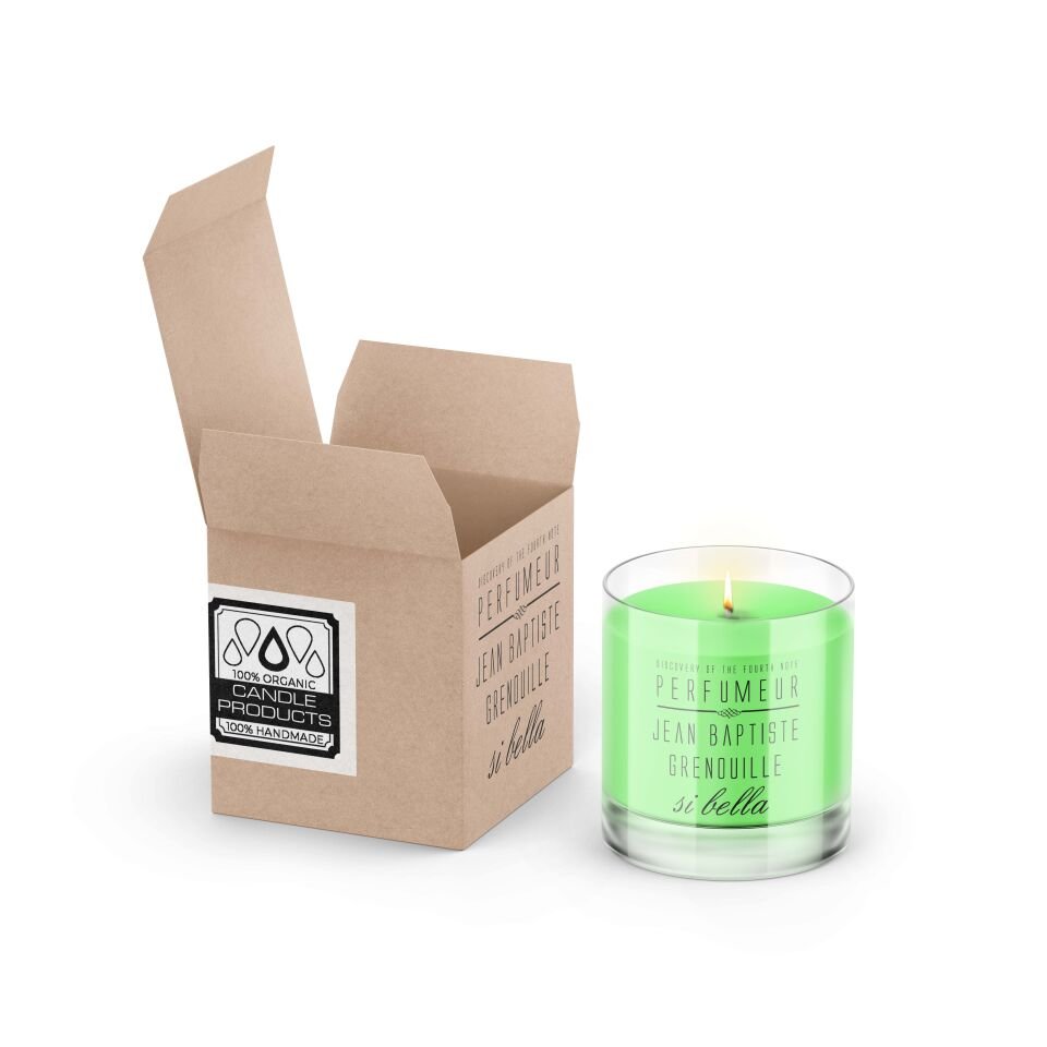 Jean Baptiste Grenouille 60 ml Dekoratif Şeffaf Mum Si Bella