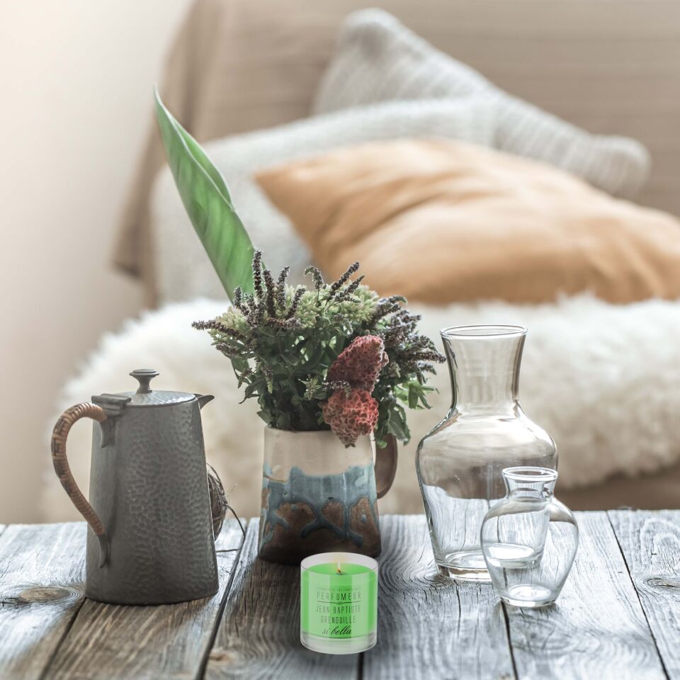 Jean Baptiste Grenouille 60 ml Dekoratif Şeffaf Mum Si Bella