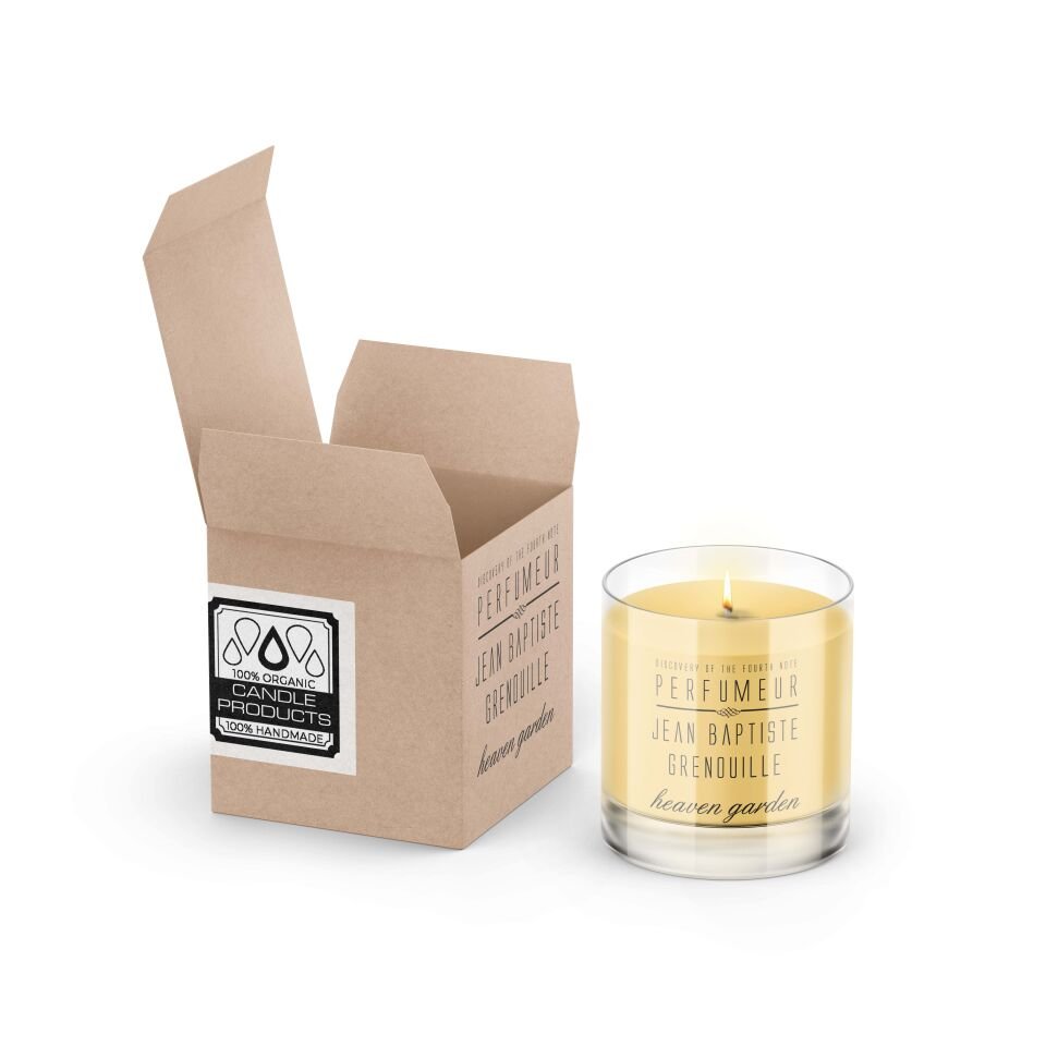 Jean Baptiste Grenouille 60 ml Dekoratif Şeffaf Mum Heaven Garden