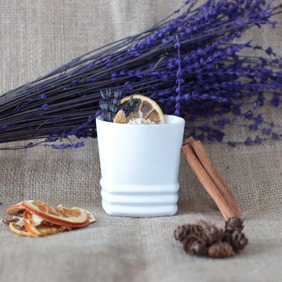 Jean Baptiste Grenouille 340 ml Designed By BE Dekoratif Opak Mum Bloom Pearl