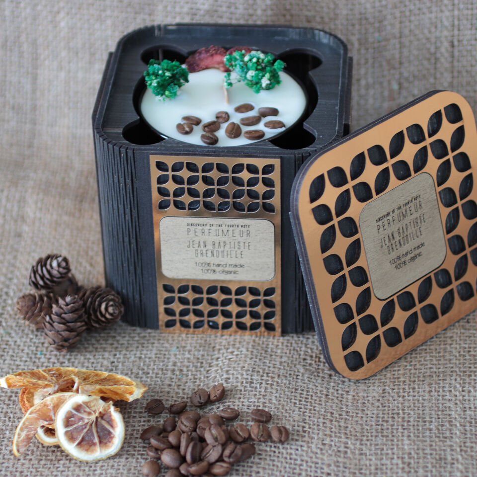 Jean Baptiste Grenouille 340 ml Designed By BE Dekoratif Opak Mum Si Bella