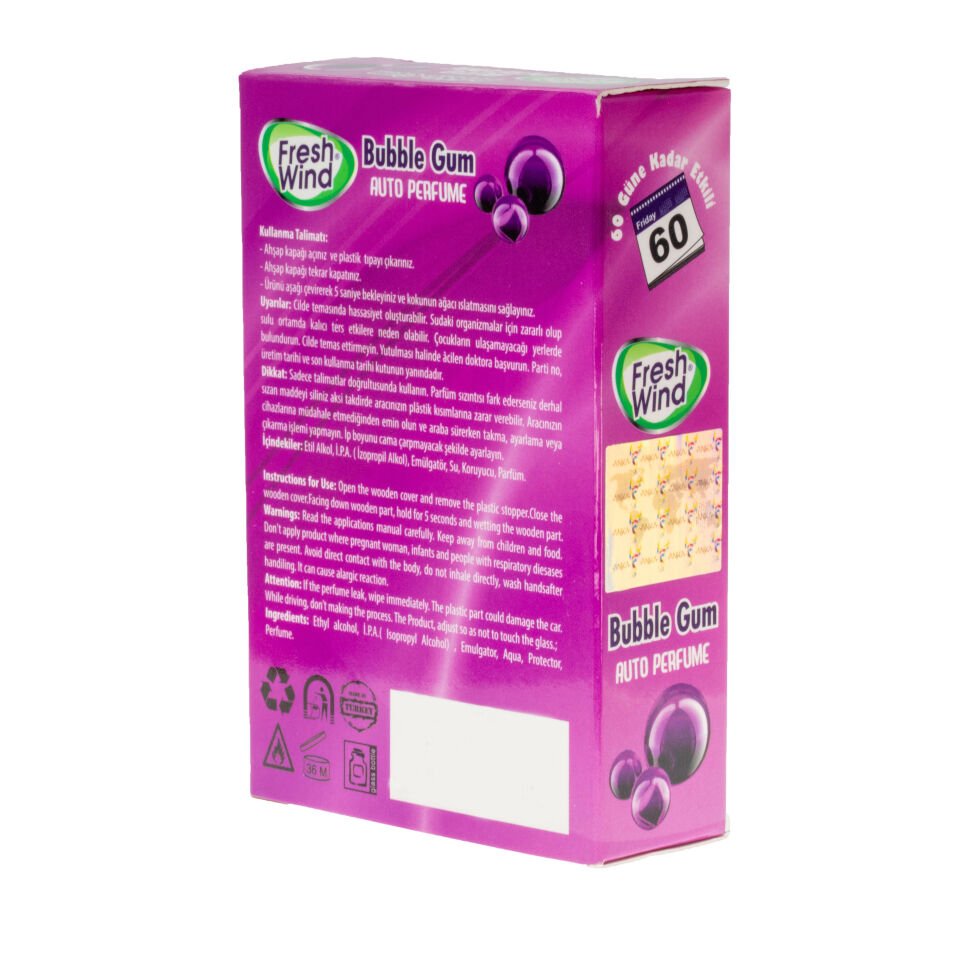 8 ml Bubble Gum Araç Asma Kokusu