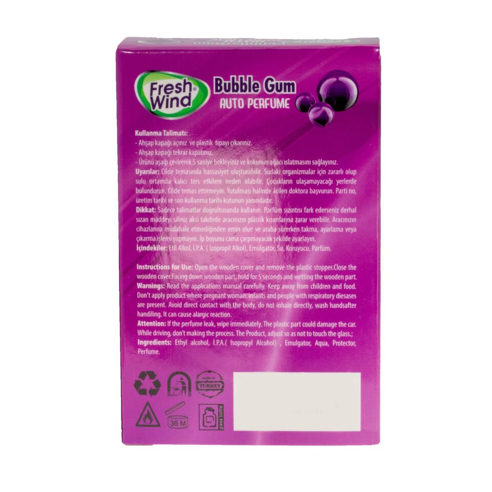 8 ml Bubble Gum Araç Asma Kokusu