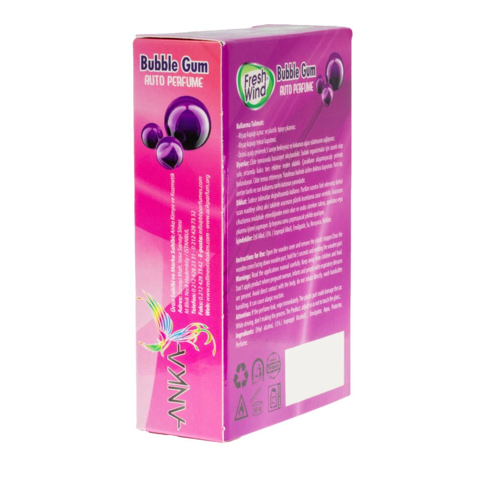 8 ml Bubble Gum Araç Asma Kokusu