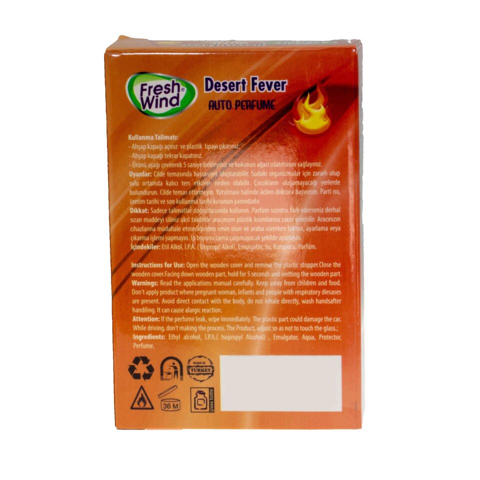 8 ml Desert Fever Araba Kokusu