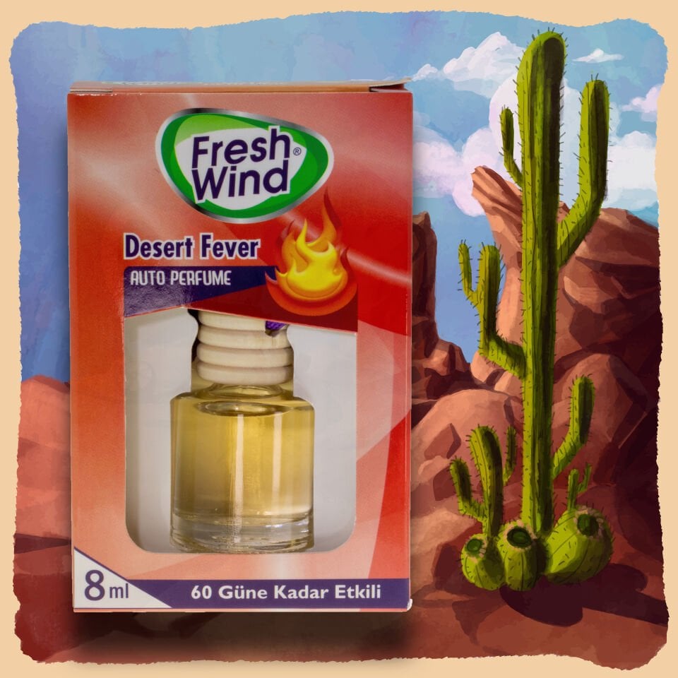 8 ml Desert Fever Araba Kokusu