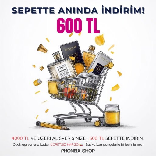 SEPETTE 600 TL