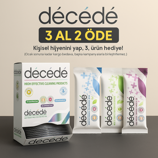 Décédé Tek Kullanımlık Hijyen Ürünleri – 3 AL 2 ÖD